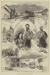 Krigen i østen, montenegrinske skitser